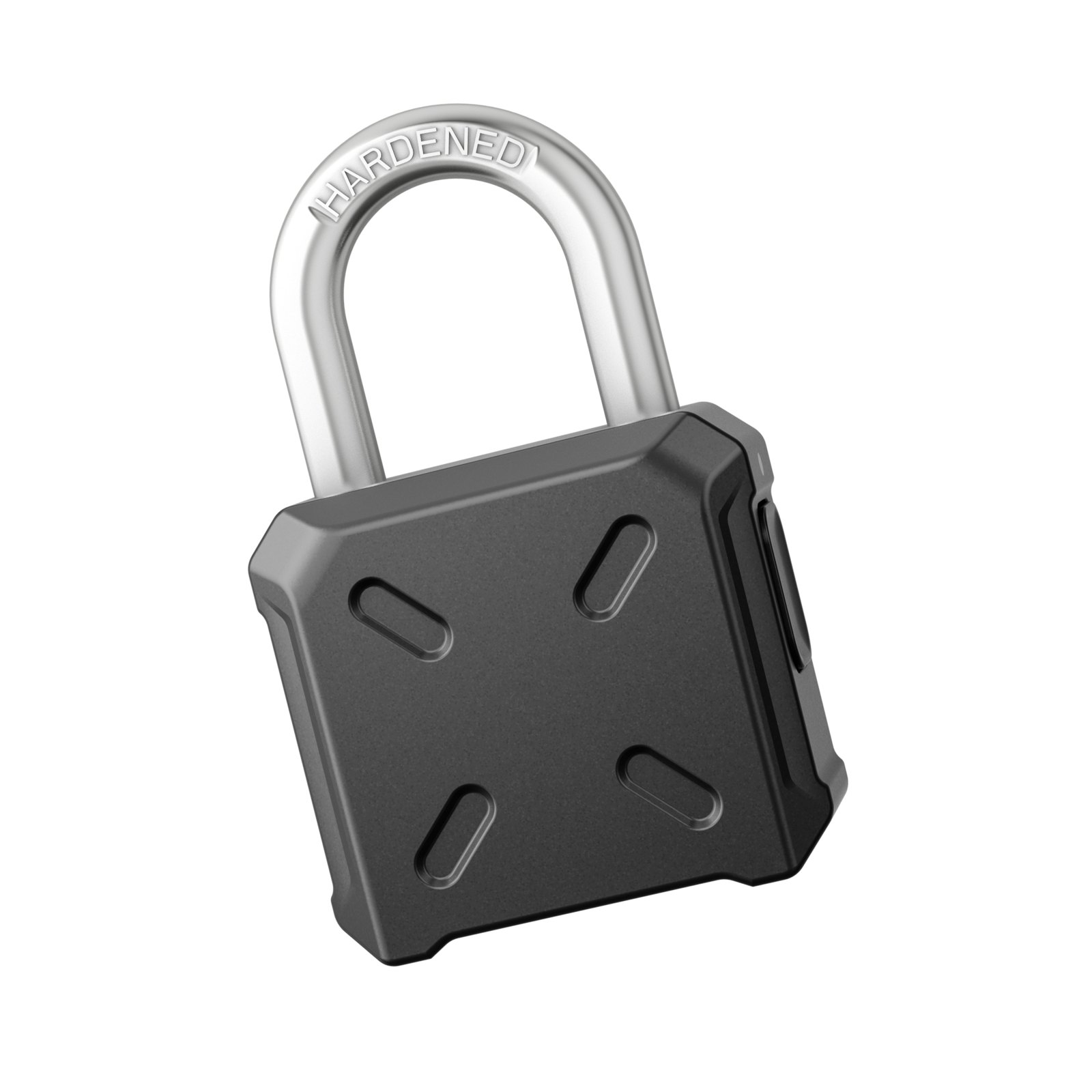 CH-620 black combination padlock with metal shackle